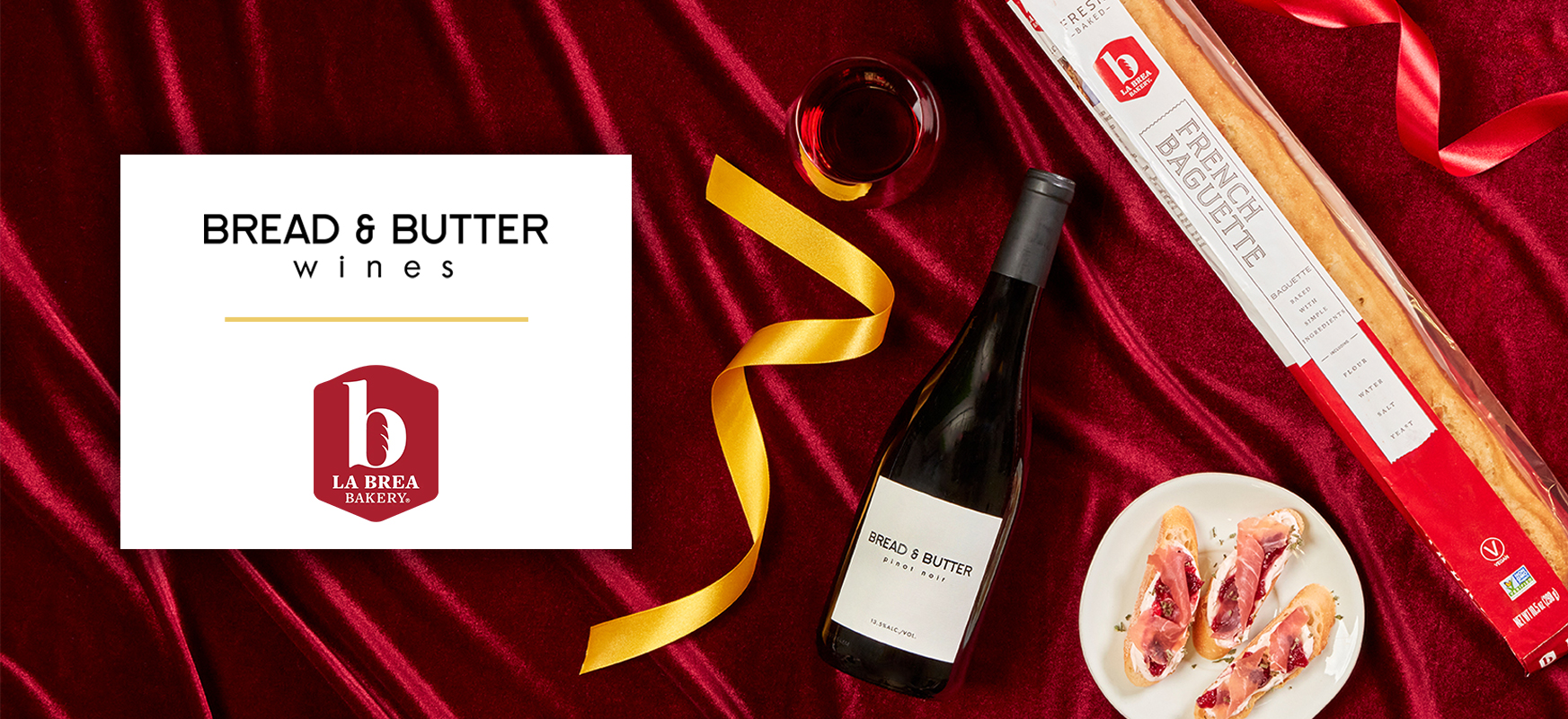 Bread & Butter Wines partners with La Brea Bakery for the 2023 Holiday Season